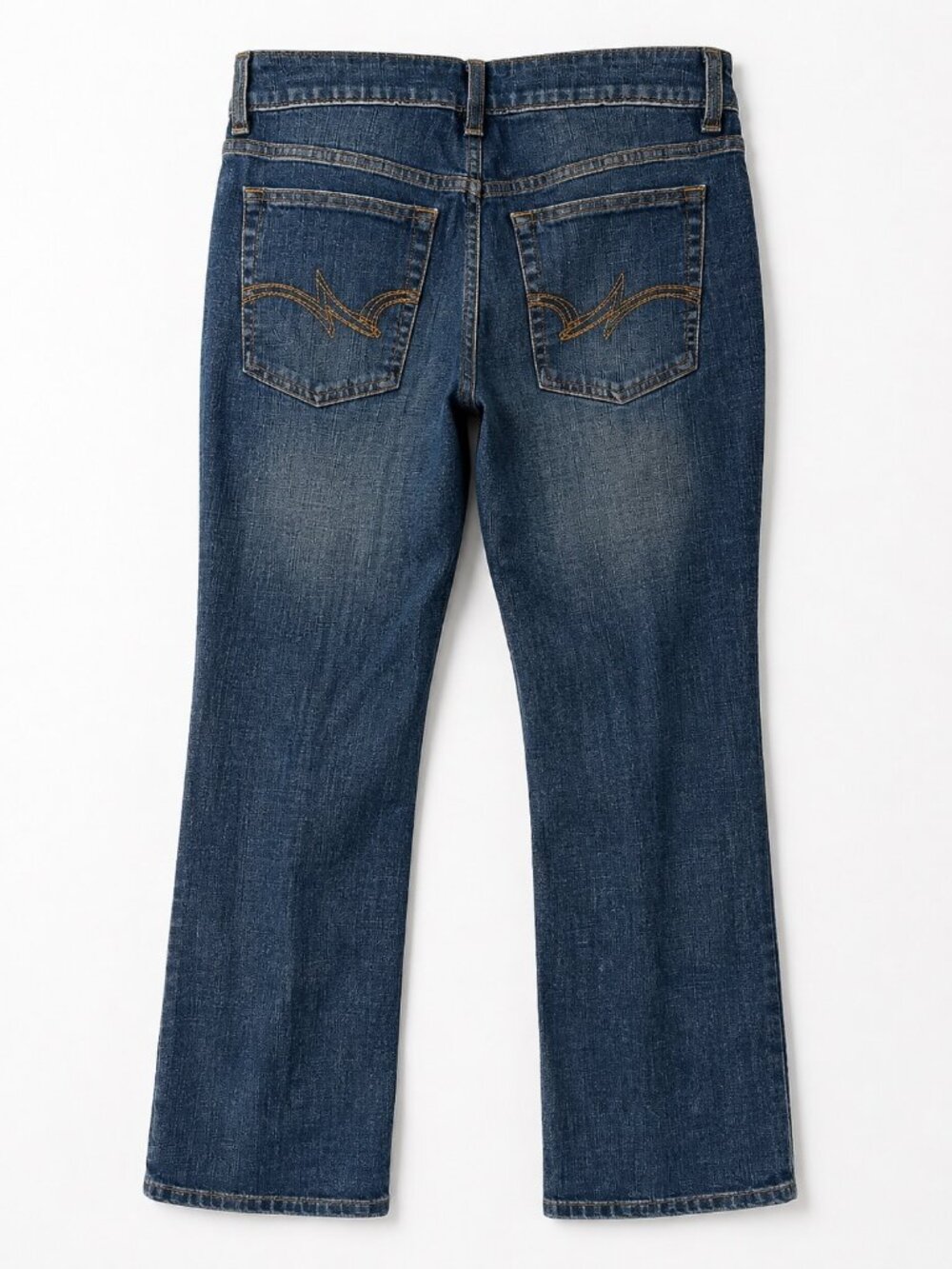 Wrangler Boot Cut Jeans Women’s Size 11 x 32 Dark Wash Stretch Denim Like New